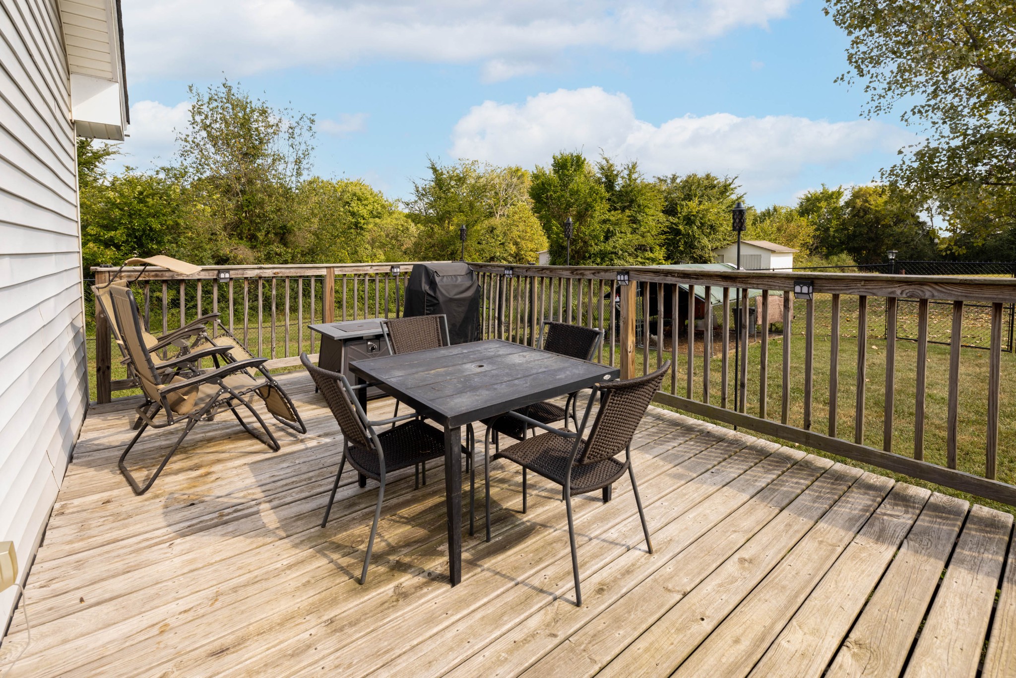 135 Corinth Road Portland, TN 37148 - Photo 40 of 44 a view of a wooden deck with furniture