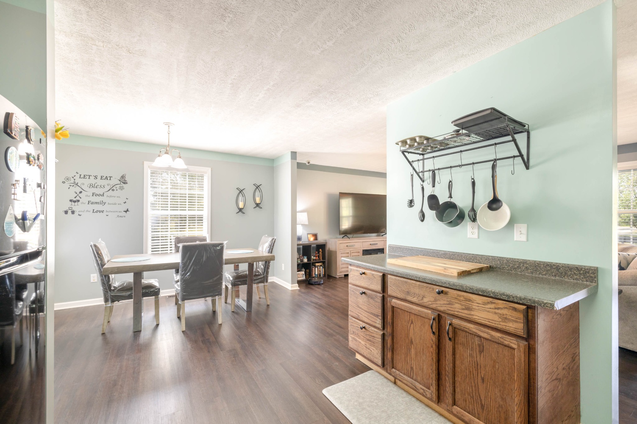 135 Corinth Road Portland, TN 37148 - Photo 5 of 44 a view of a dining room with furniture window and wooden floor