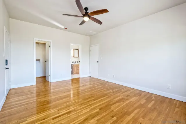a view of a kitchen with a sink