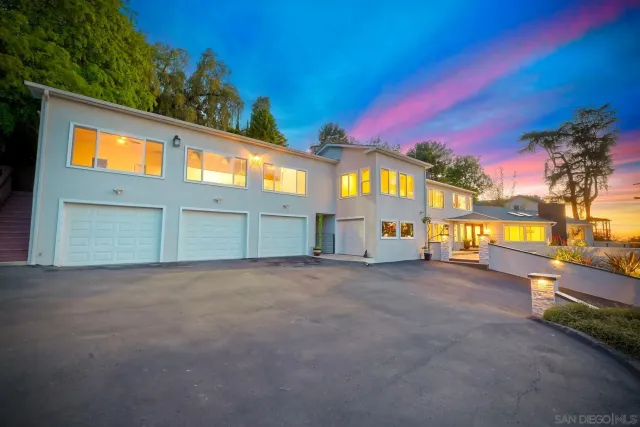 a view of a garden with an outdoor space