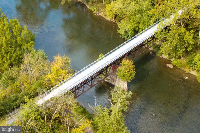 a view of lake and mountain
