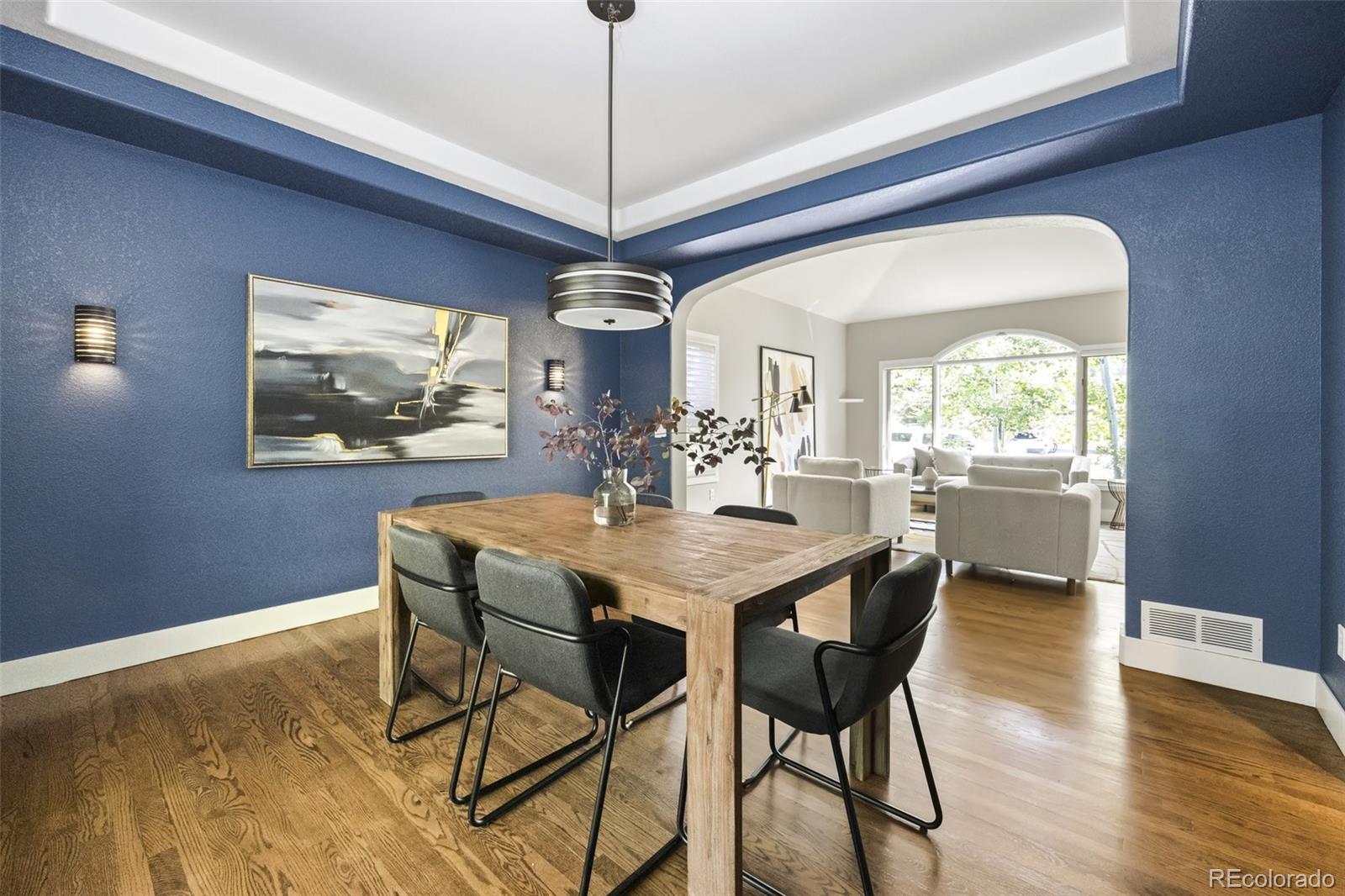 4141 South Hampton Circle Boulder, CO 80301 - Photo 12 of 35 a view of a dining room with furniture window and wooden floor