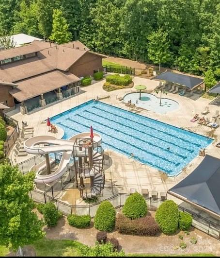 2219 Bluebell Way Fort Mill, SC 29708 - Photo 37 of 48 an aerial view of a house with a yard