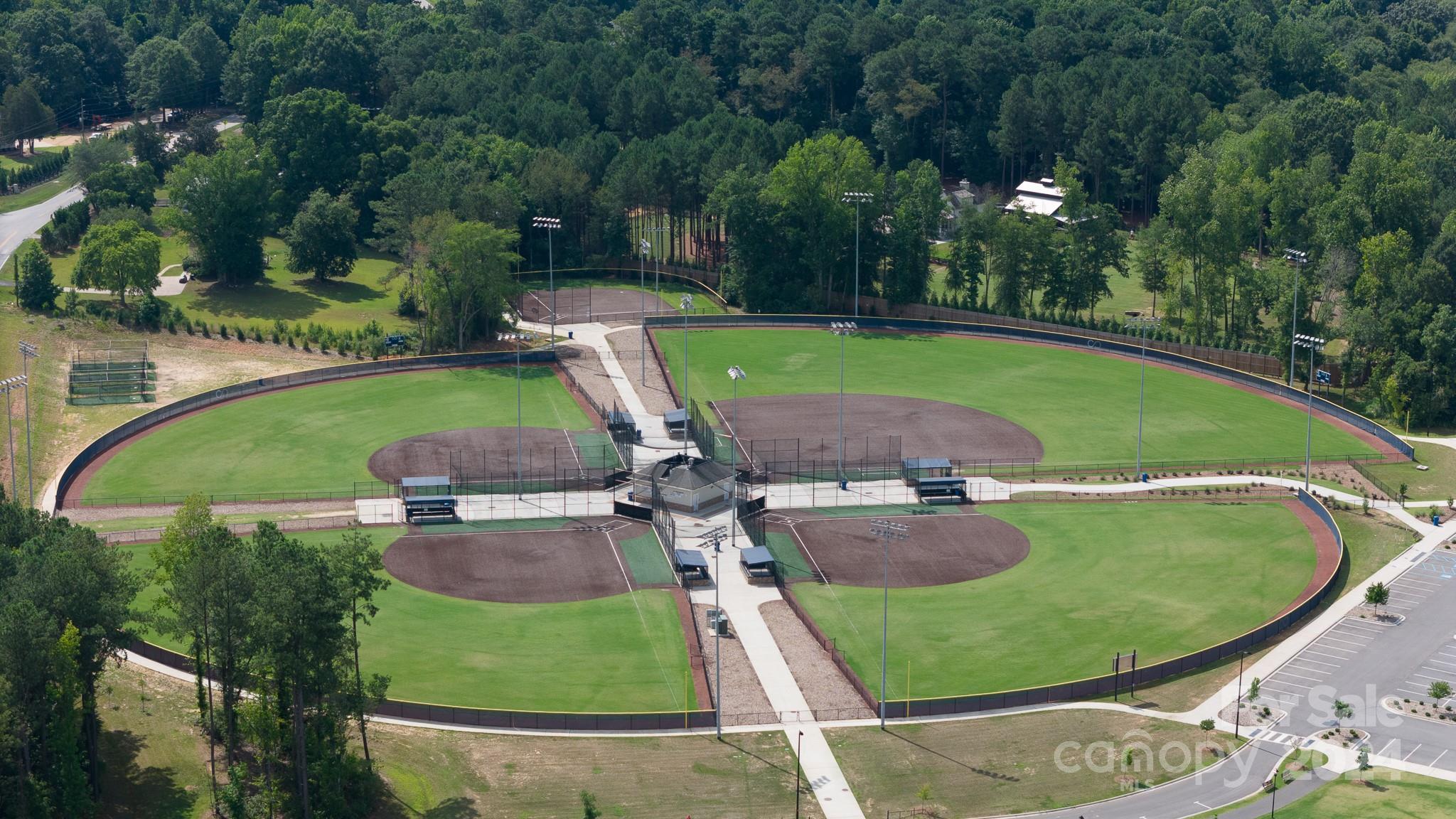 2219 Bluebell Way Fort Mill, SC 29708 - Photo 45 of 48 an aerial view of a pool