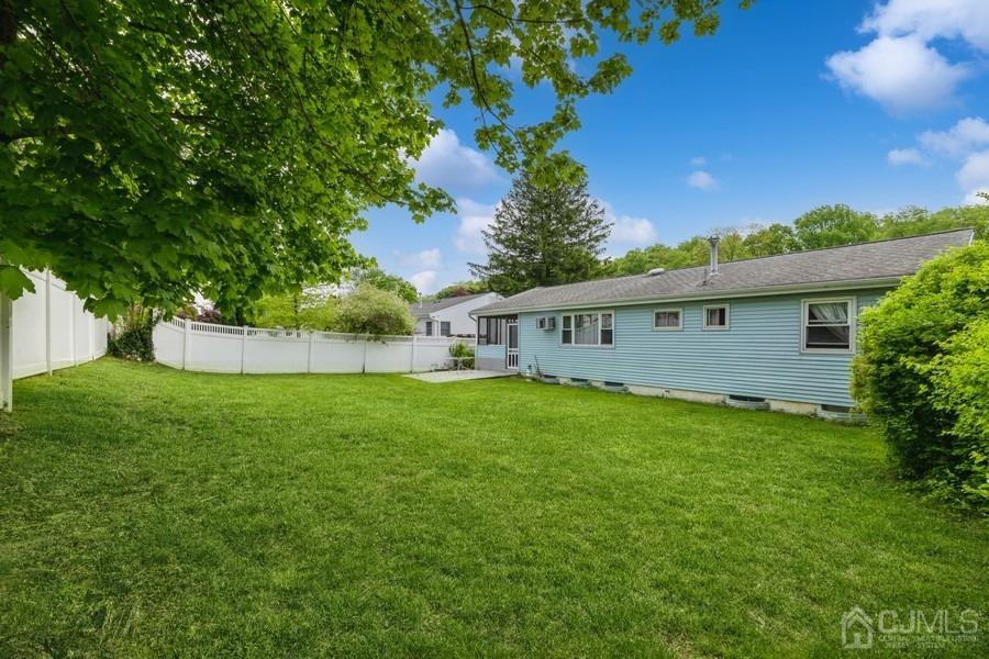 197 Princeton Road Old Bridge, NJ 08859 - Photo 23 of 25 a view of a house with backyard and garden