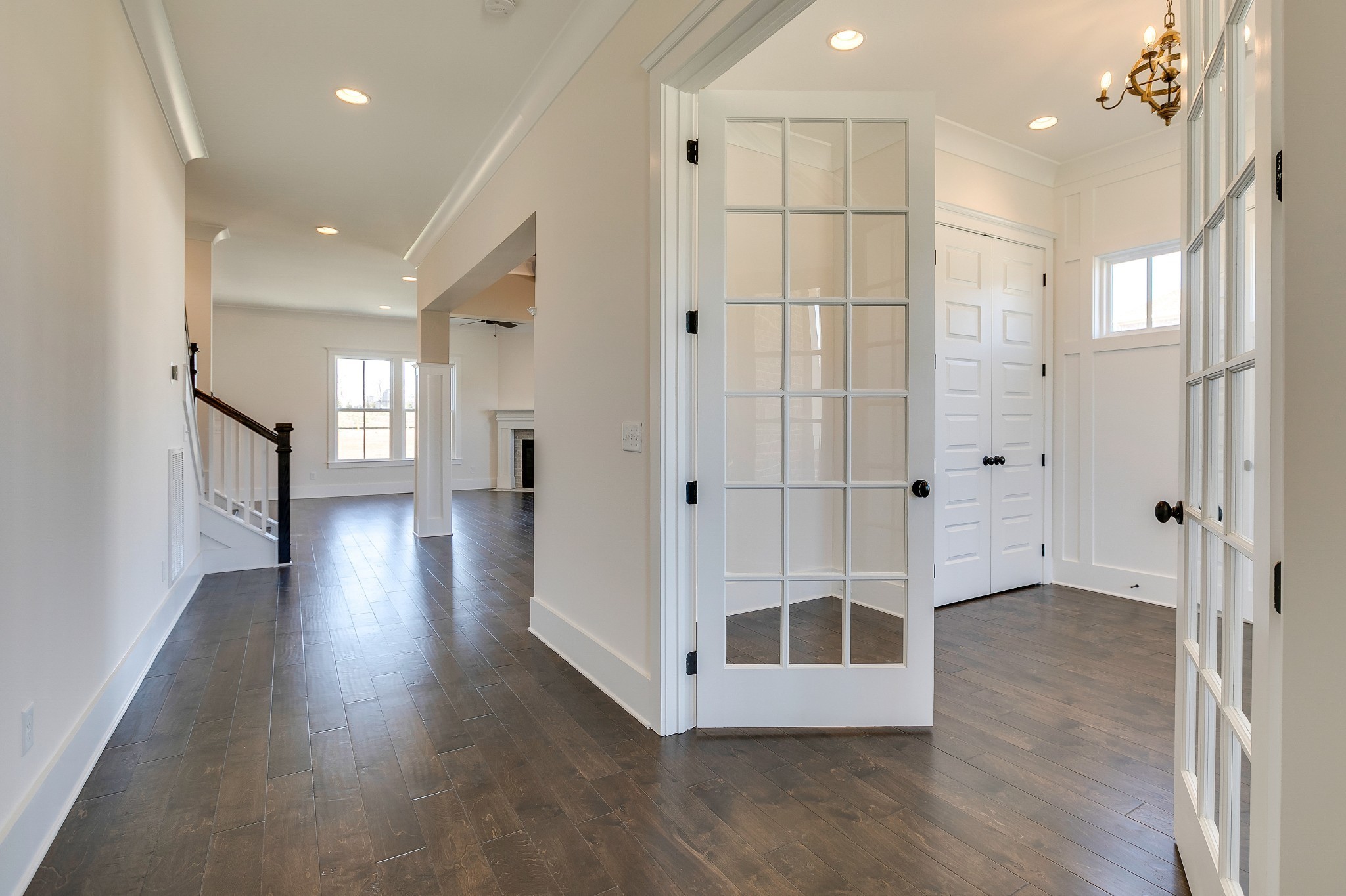 392 Dewar Drive Franklin, TN 37064 - Photo 4 of 13 a view of entryway with wooden floor