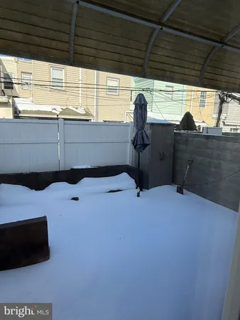 a view of a roof deck