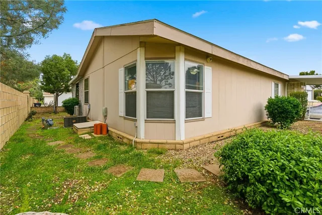 a view of a house with a outdoor space