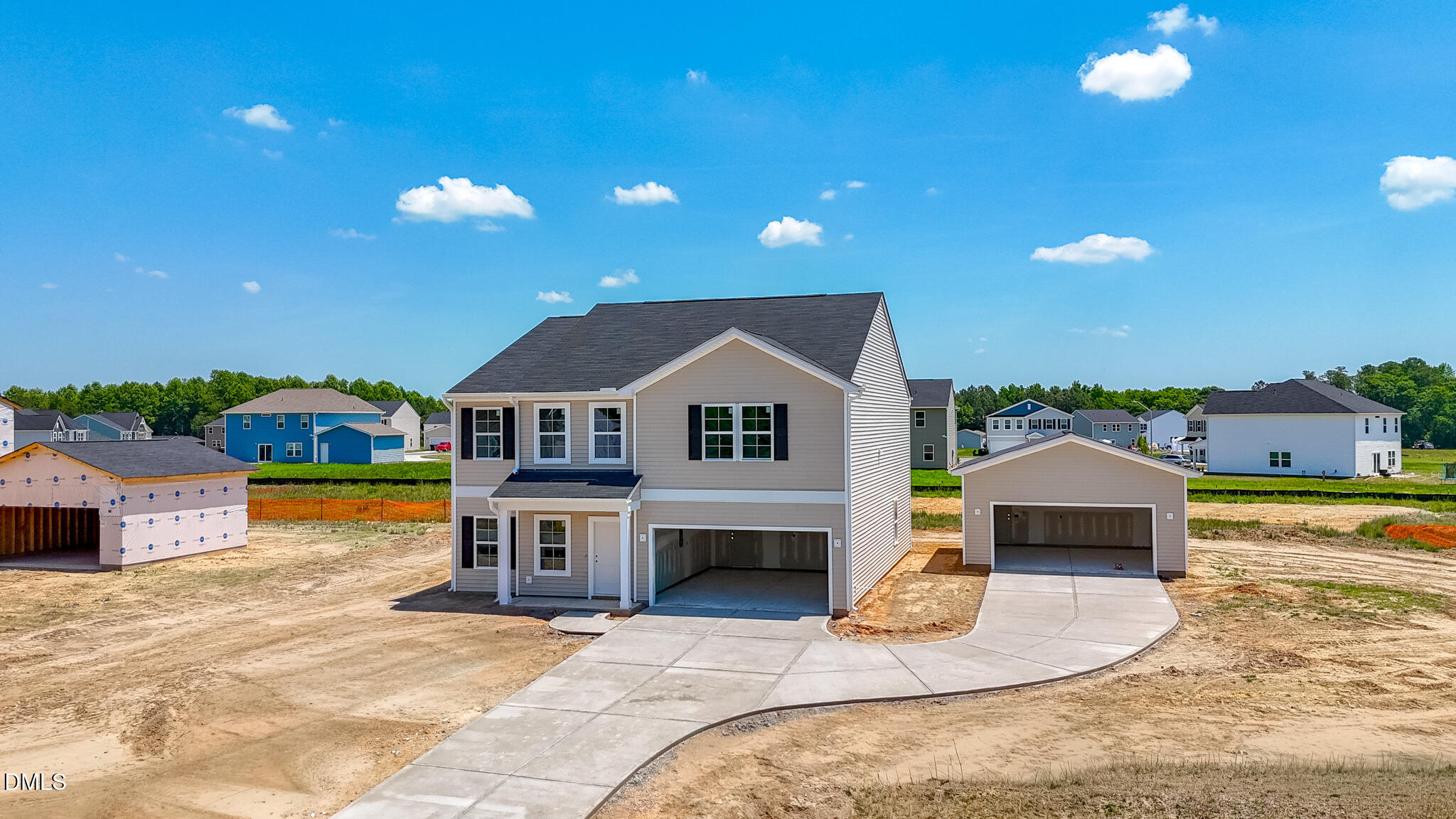 71 Lowell Cove Angier, NC 27501 - Photo 5 of 10 a front view of a house with a yard