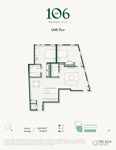 $949,990 | 106-108 Bunker Hill Street, Unit 2, Boston, MA 02129