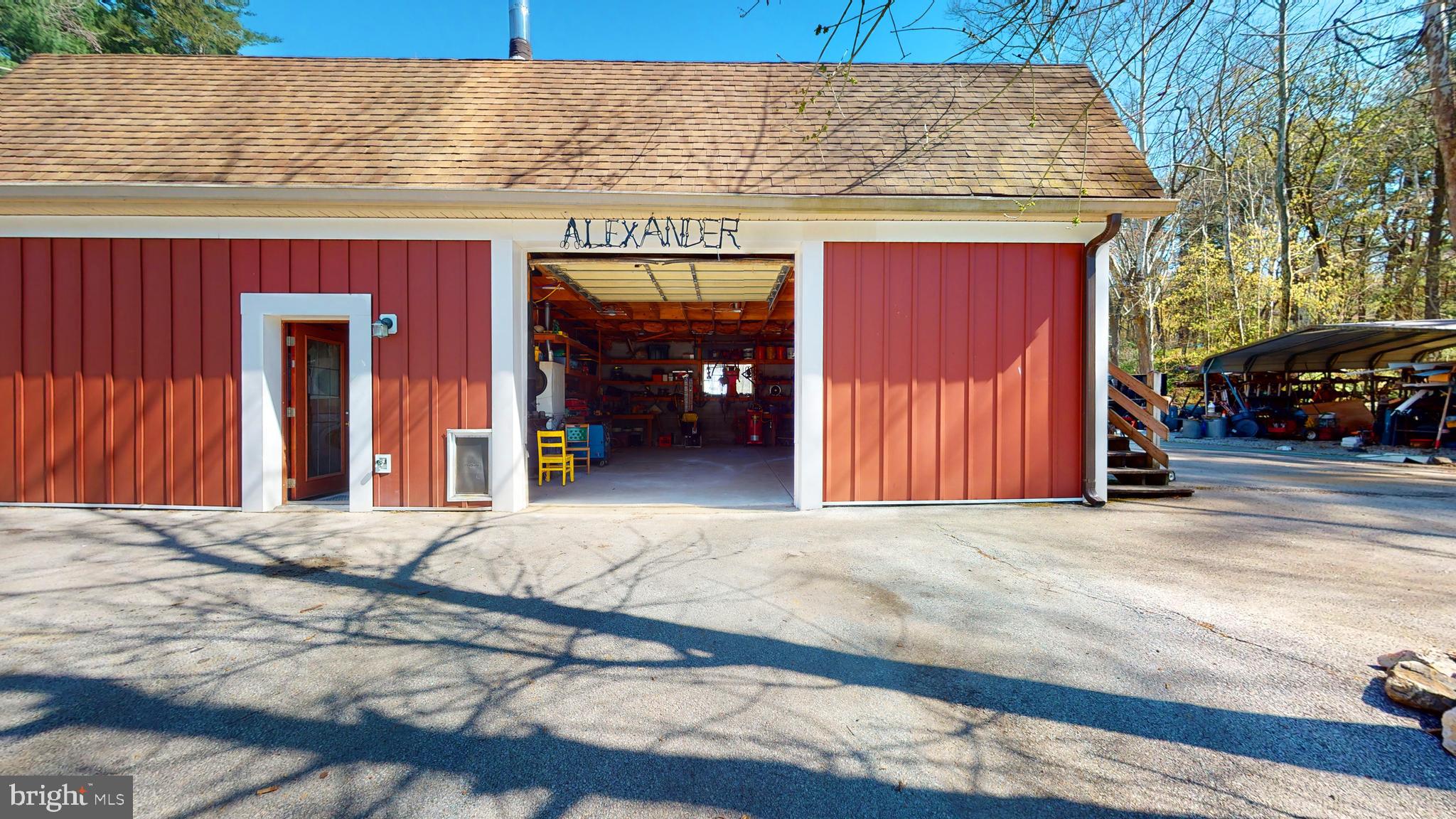 901 Crum Creek Road Springfield, PA 19064 - Photo 89 of 115 Work shop/garage under apartment.