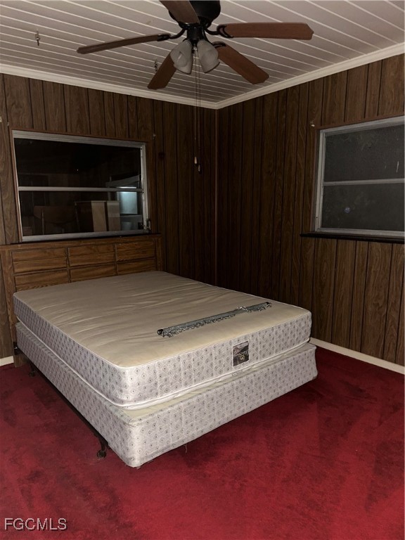 11631 Deal Road North Fort Myers, FL 33917 - Photo 15 of 30 a bed sitting in a room next to a cabinet