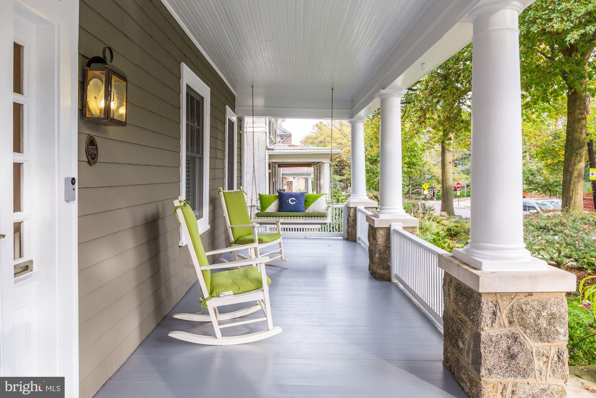 3307 Macomb Street Northwest Washington, DC 20008 - Photo 4 of 47 Charming Front Porch