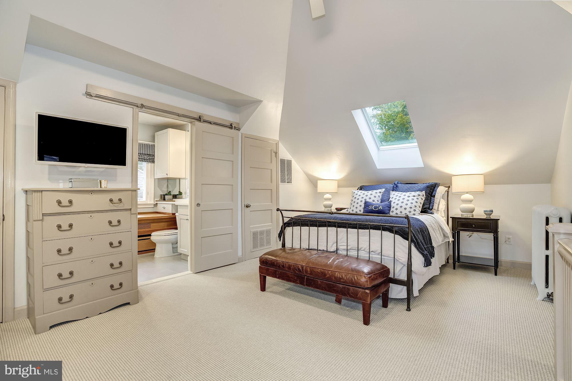 3307 Macomb Street Northwest Washington, DC 20008 - Photo 32 of 47 Upper Most Level Bedroom Suite