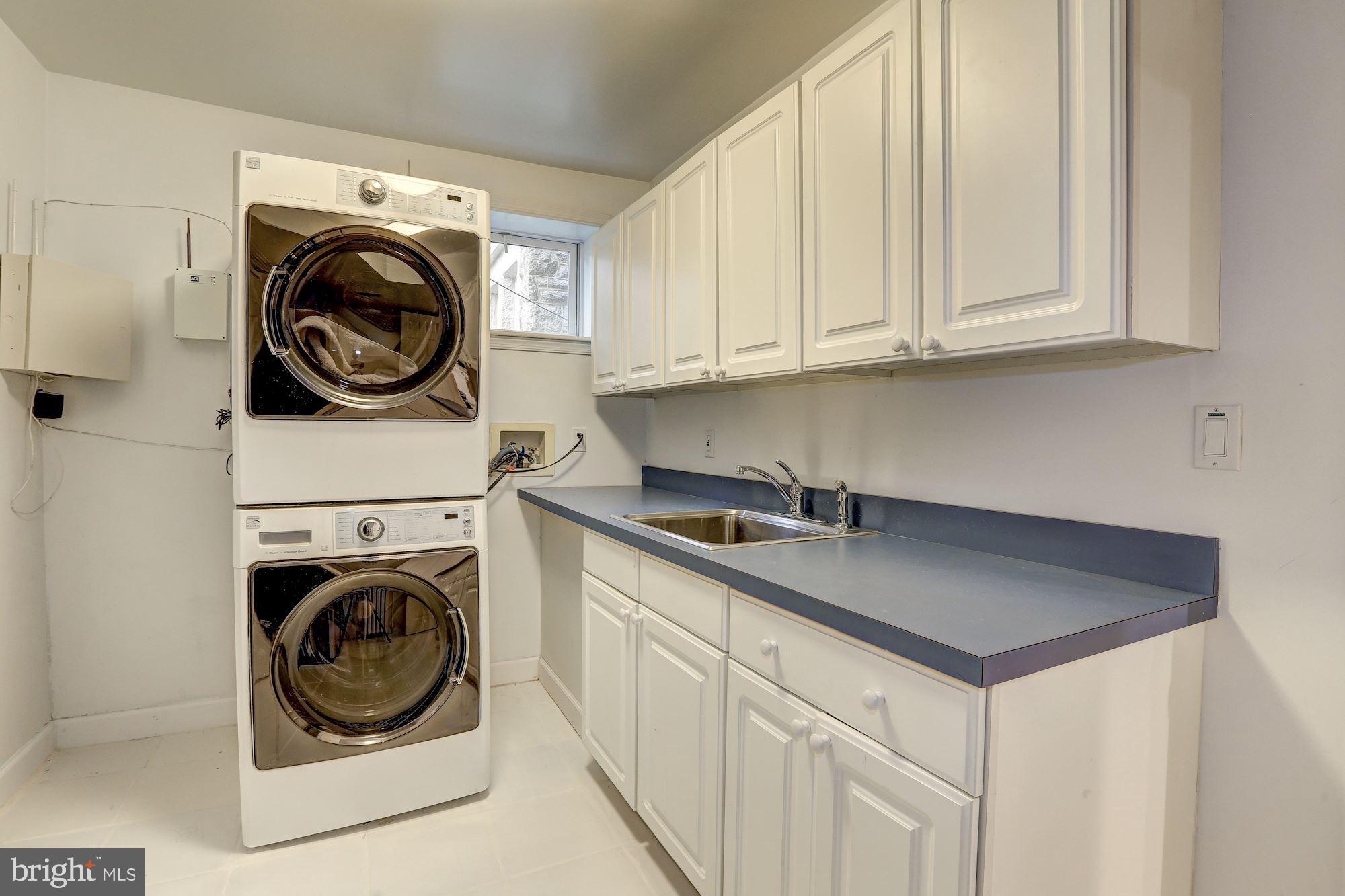 3307 Macomb Street Northwest Washington, DC 20008 - Photo 41 of 47 Laundry Room with Abundant Storage