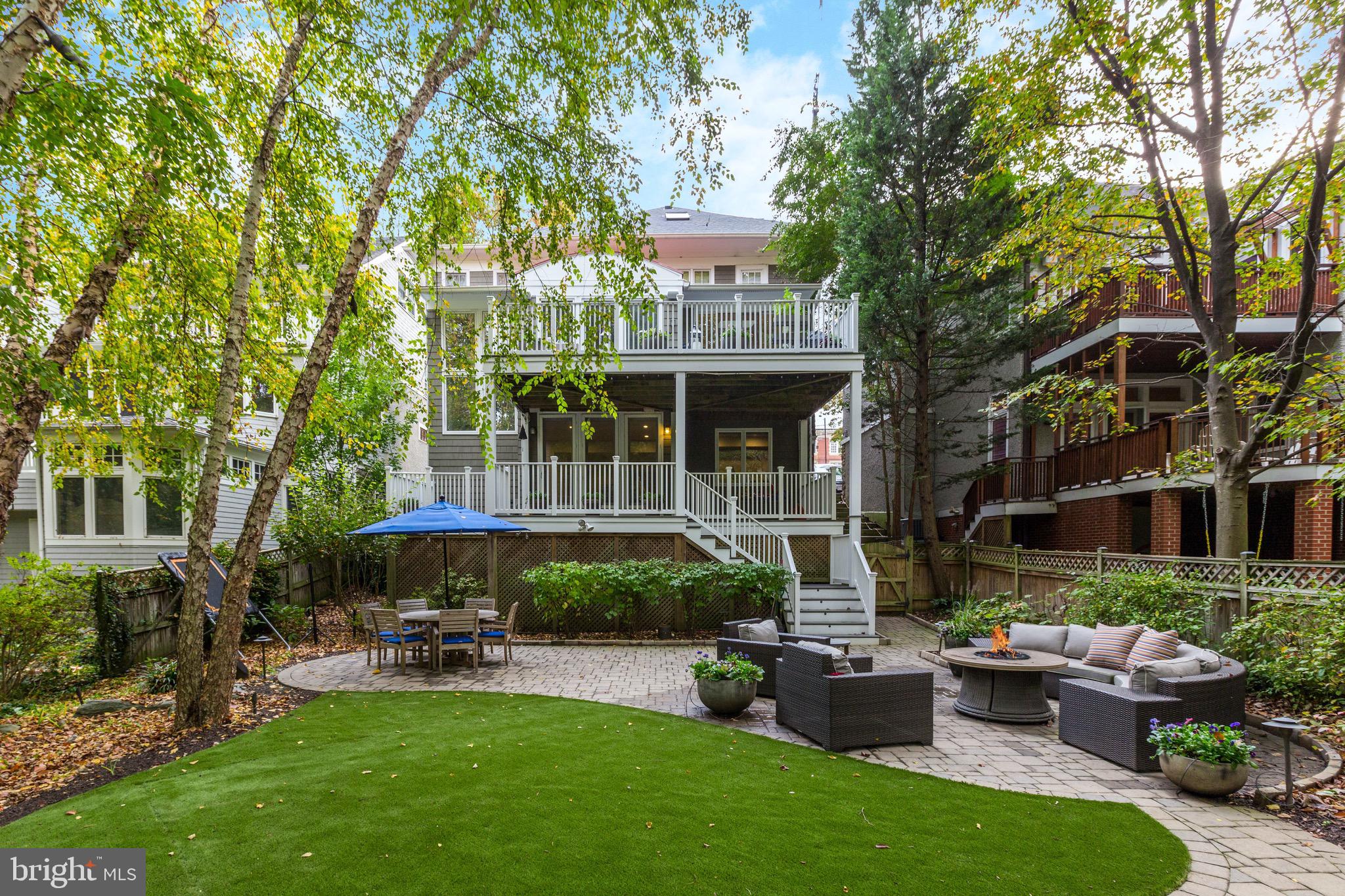 3307 Macomb Street Northwest Washington, DC 20008 - Photo 42 of 47 Incredible Backyard Indoor/Outdoor Living