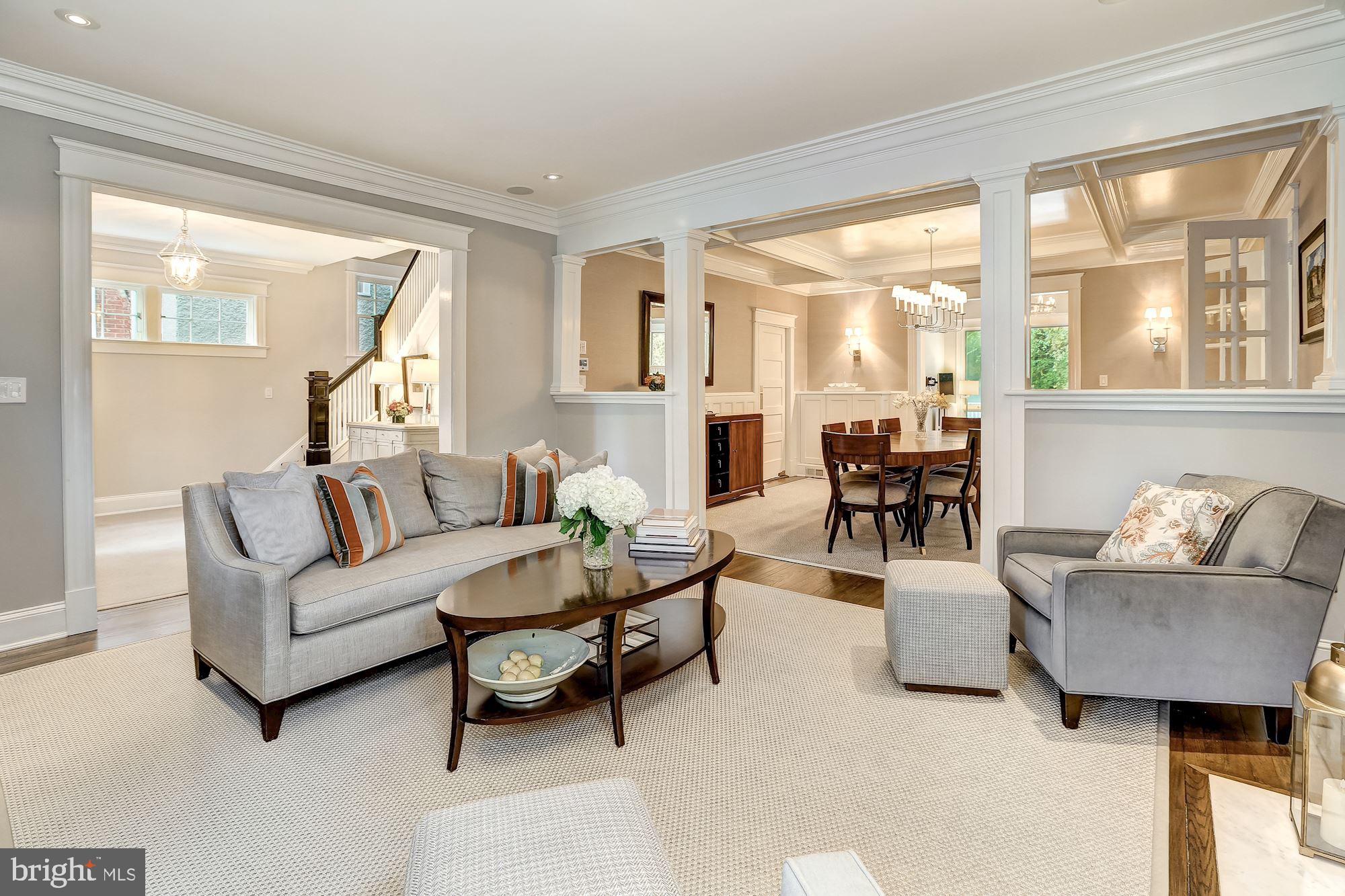 3307 Macomb Street Northwest Washington, DC 20008 - Photo 8 of 47 Open Concept Living & Dining