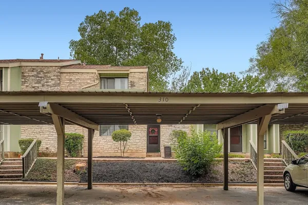 a view of outdoor space parking and barbecue grill