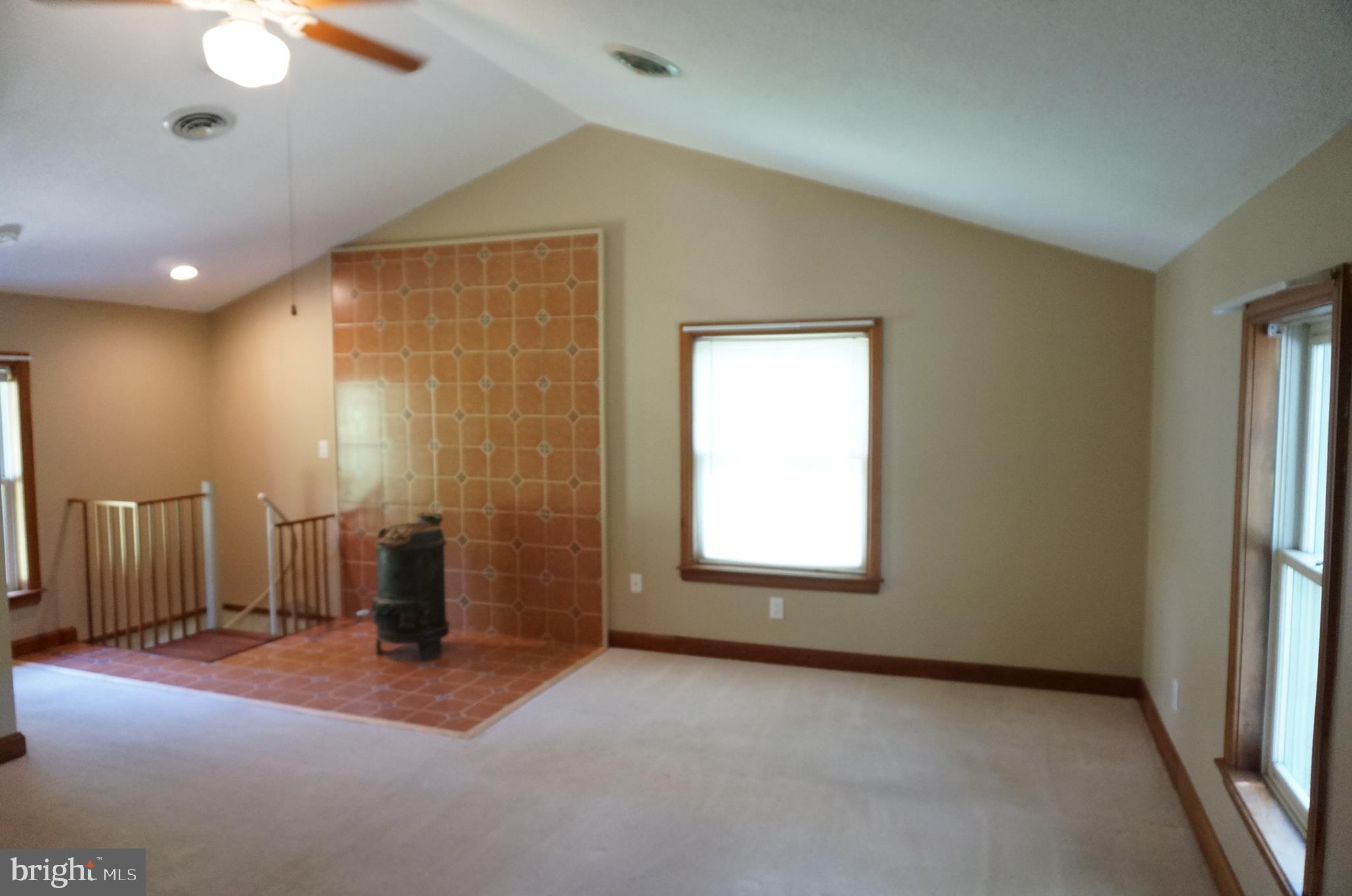6425 Zittlestown Road Boonsboro, MD 21713 - Photo 25 of 57 MBR - Spiral Stairs Ceramic Hearth For Wood Stove