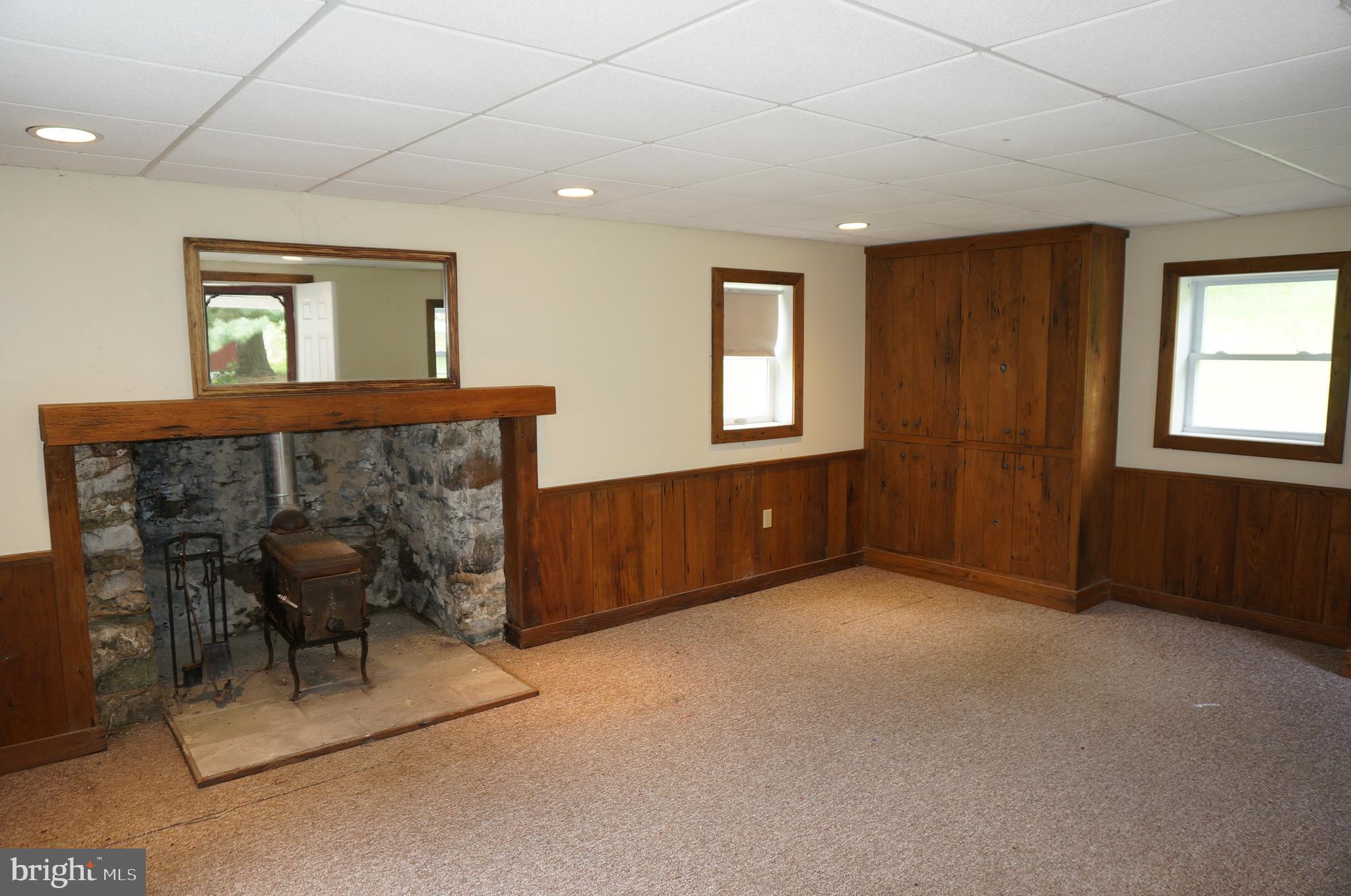 6425 Zittlestown Road Boonsboro, MD 21713 - Photo 44 of 57 Stone FP With Wood Stove