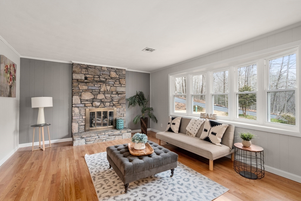 3 Mower Street Paxton, MA 01612 - Photo 7 of 36 a living room with furniture and a large window