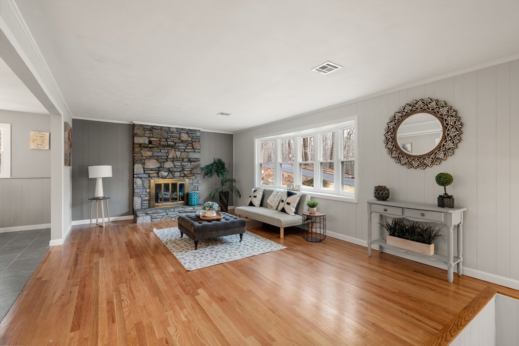 3 Mower Street Paxton, MA 01612 - Photo 8 of 36 a living room with furniture and a wooden floor