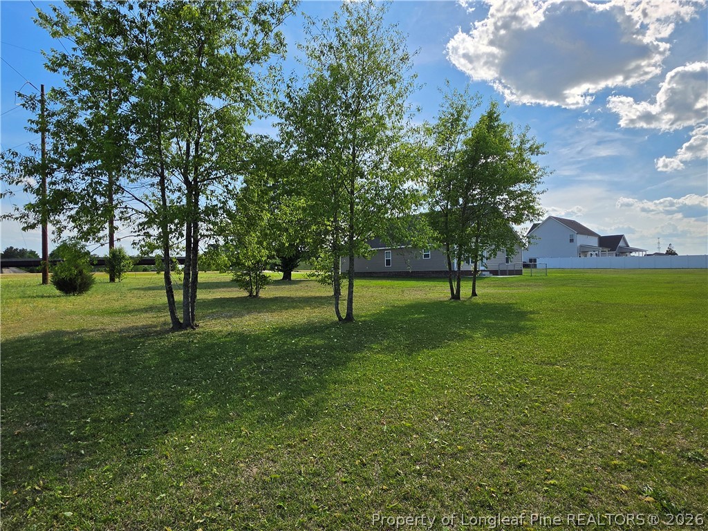 422 Mitchell Farm Road Goldsboro, NC 27530 - Photo 6 of 28 a view of grassy field with benches and trees all around