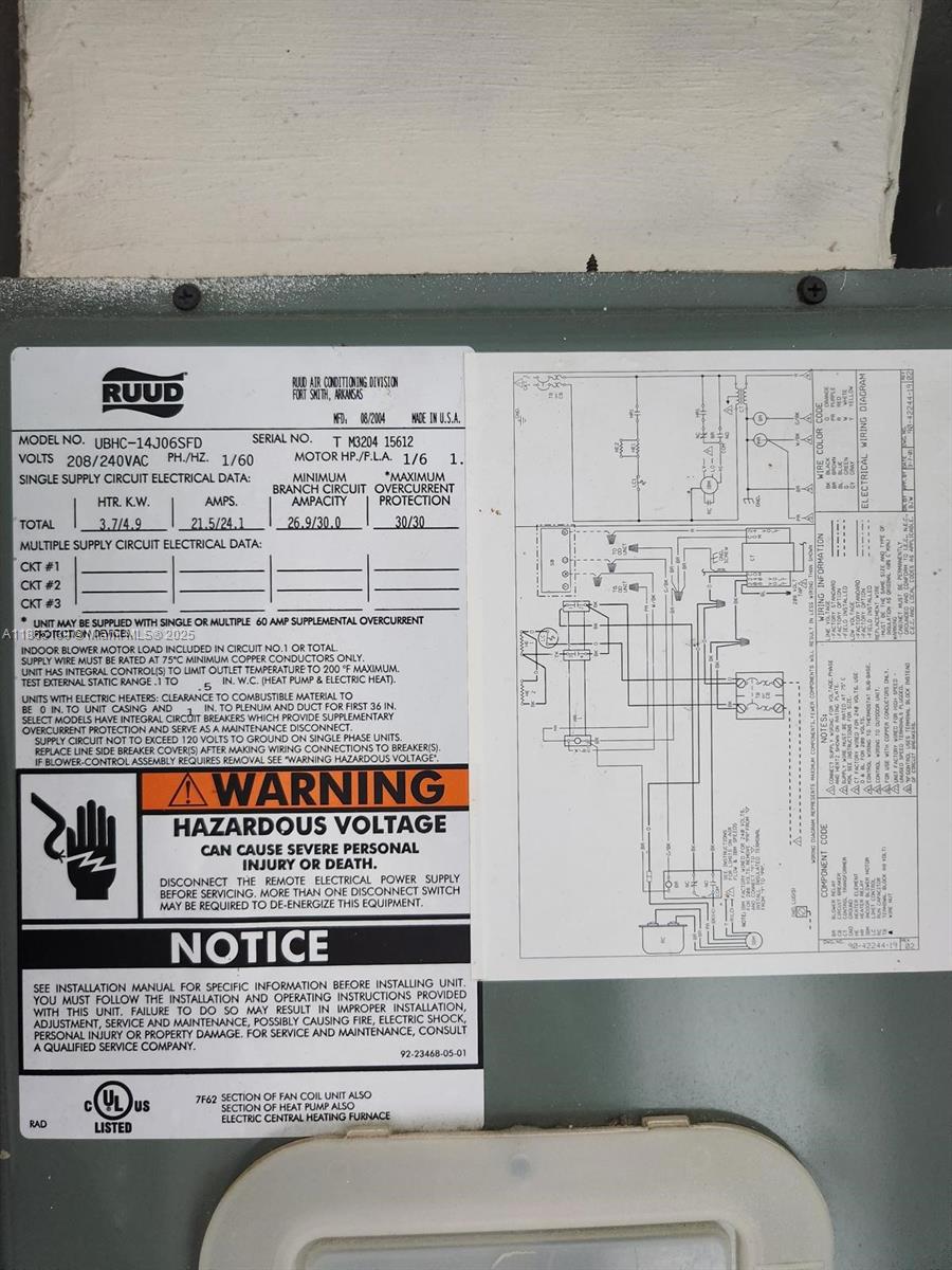 11790 Southwest 18th Street, Unit 2183 Miami, FL 33175 - Photo 24 of 28 a view of a water heater room