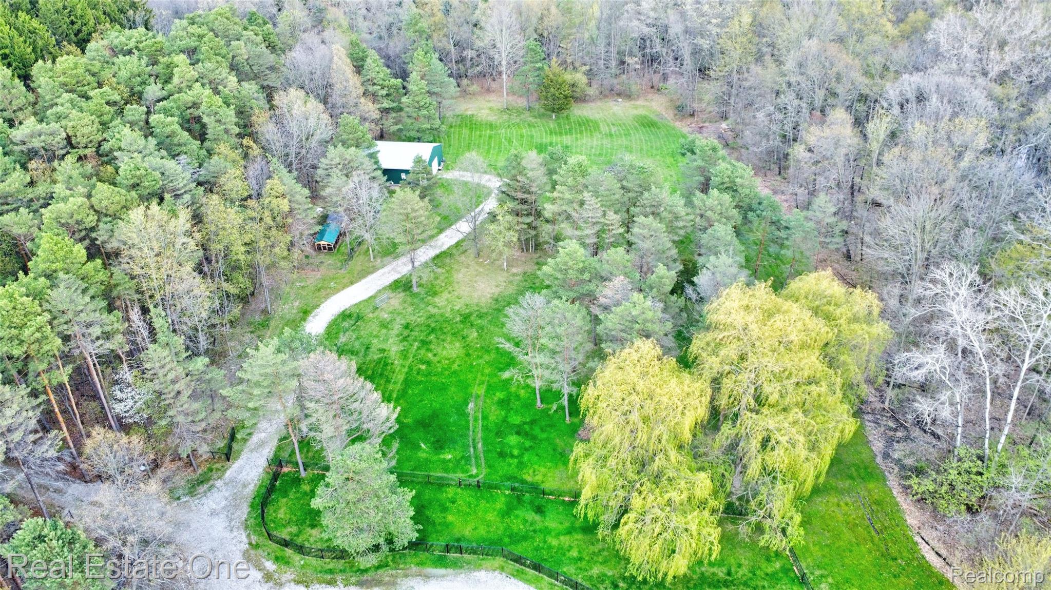 4340 Lahring Road Holly, MI 48442 - Photo 84 of 89 14) Aerial Property.jpg