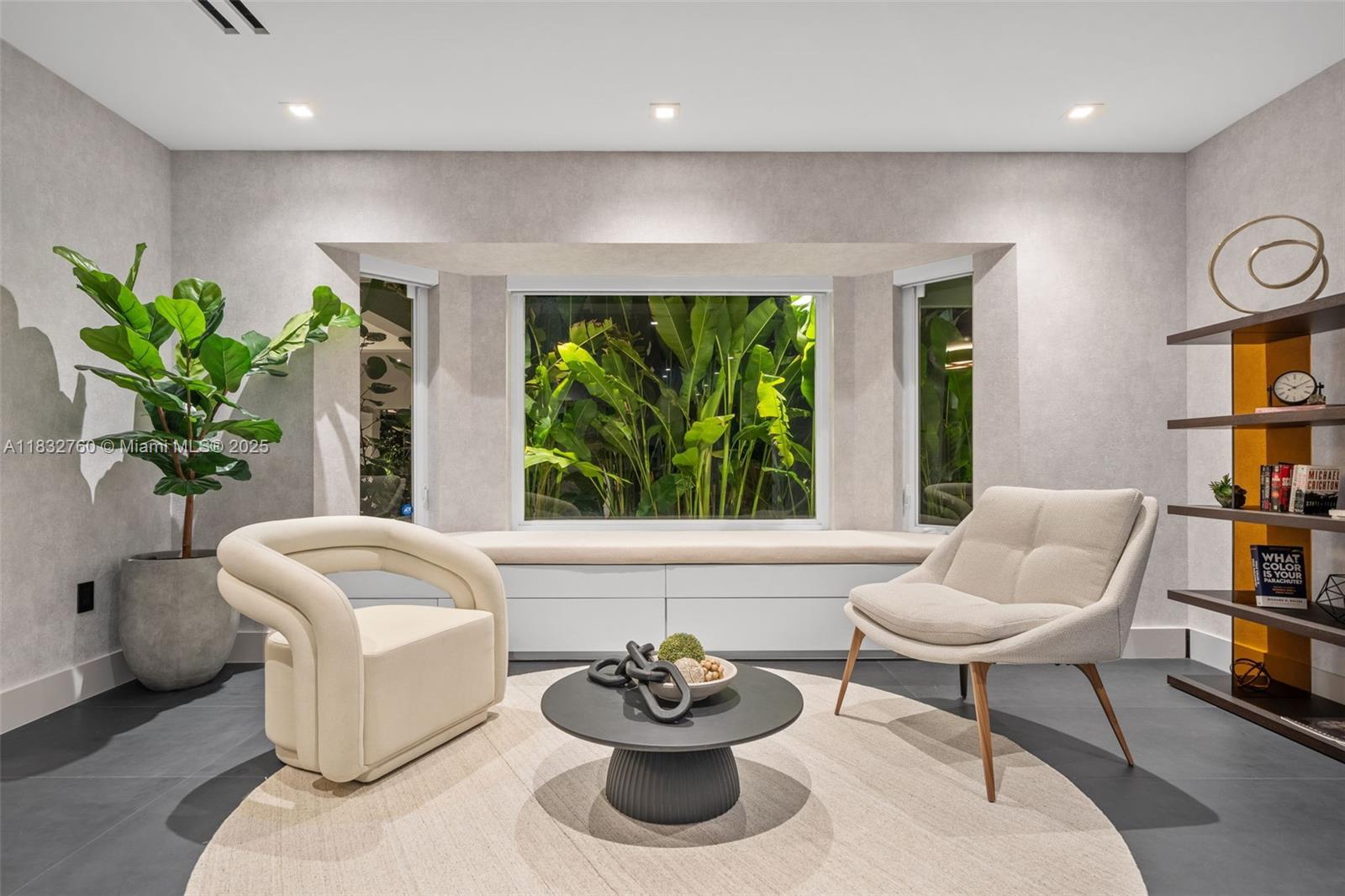 4800 Bay Point Road Miami, FL 33137 - Photo 68 of 74 a living room with furniture and a large window