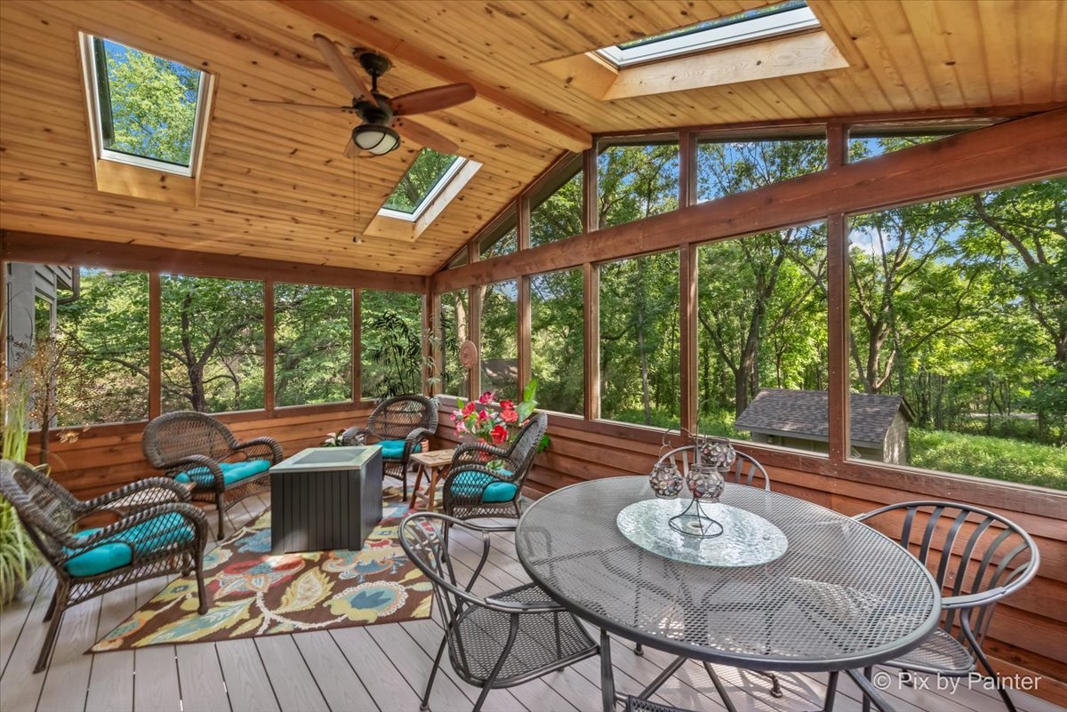 28971 Fox Street Cary, IL 60013 - Photo 17 of 51 a outdoor space with furniture and garden view