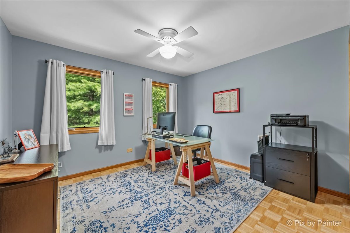 28971 Fox Street Cary, IL 60013 - Photo 27 of 51 a view of a workspace with furniture and a window