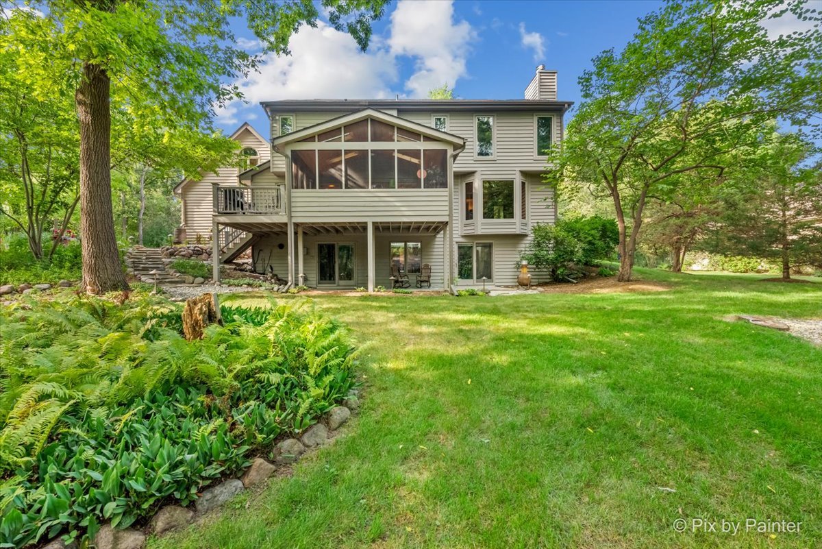 28971 Fox Street Cary, IL 60013 - Photo 36 of 51 a front view of a house with a garden