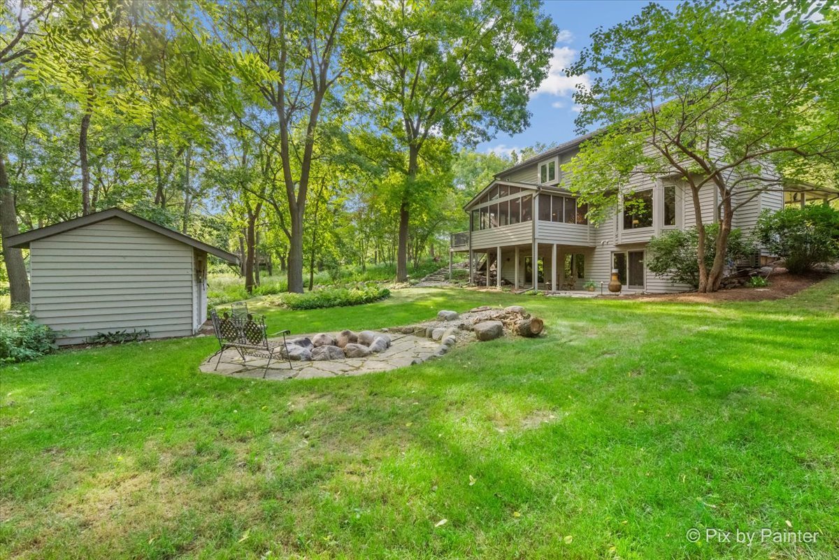 28971 Fox Street Cary, IL 60013 - Photo 41 of 51 a front view of a house with a yard