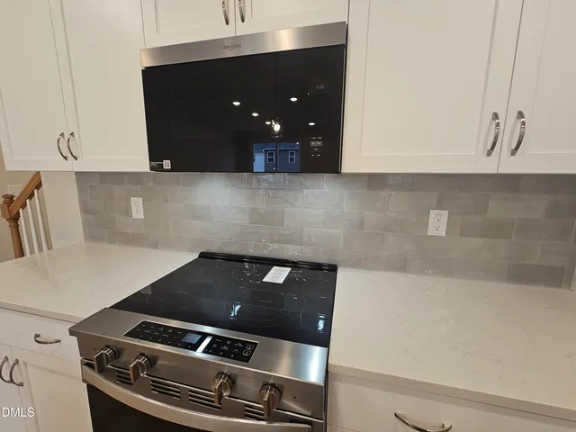 a close view of stove