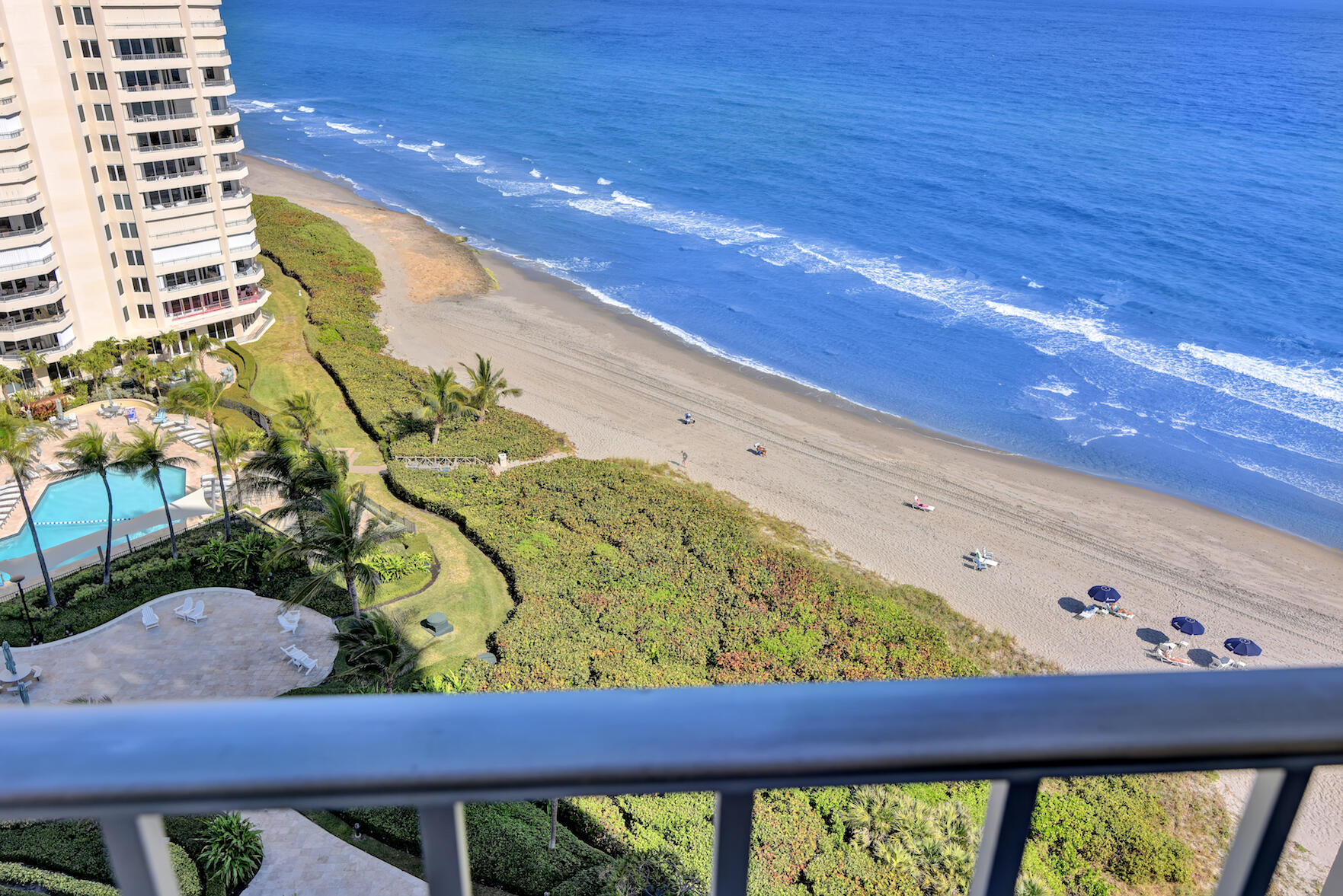 550 South Ocean Boulevard, Unit 1503 Boca Raton, FL 33432 - Photo 22 of 67 VIEW FROM PATIO