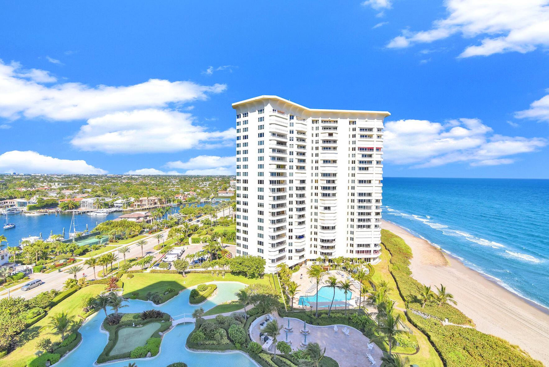 550 South Ocean Boulevard, Unit 1503 Boca Raton, FL 33432 - Photo 24 of 67 VIEW FROM PATIO