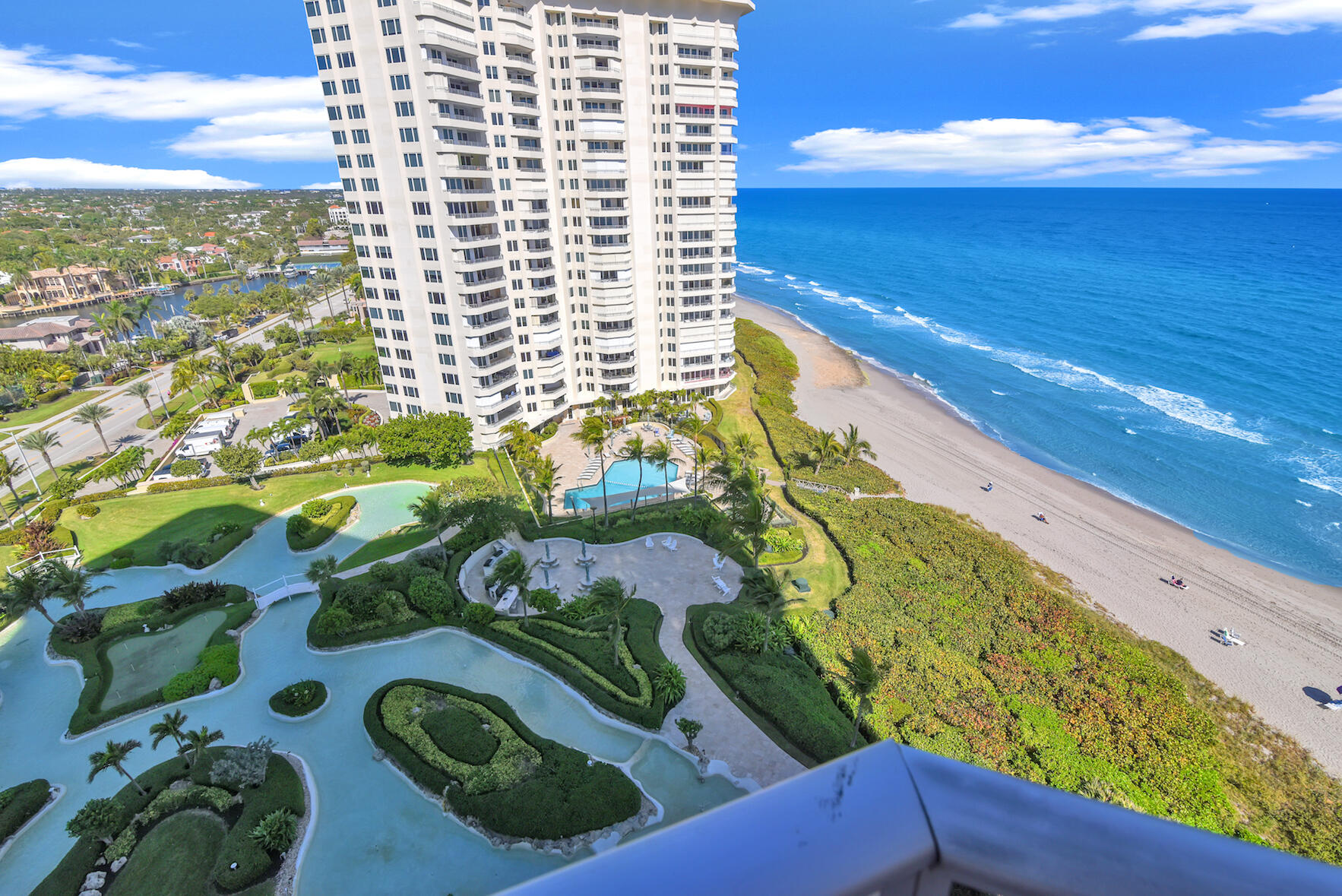 550 South Ocean Boulevard, Unit 1503 Boca Raton, FL 33432 - Photo 25 of 67 VIEW FROM PATIO