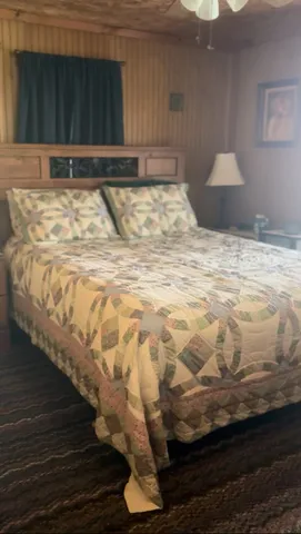 a view of wooden floor