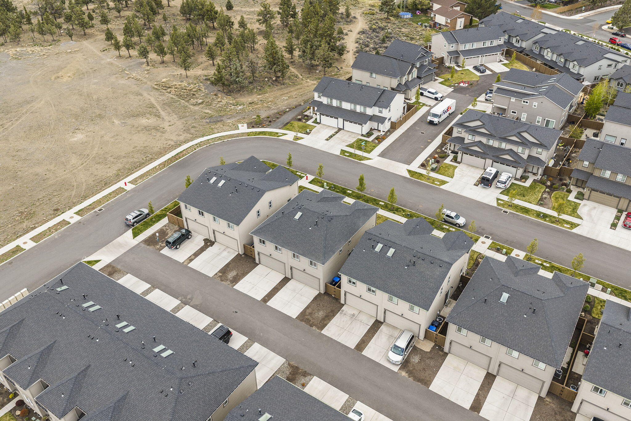 2366 Northeast Victor Place Bend, OR 97701 - Photo 27 of 31 an aerial view of a residential building with an outdoor space