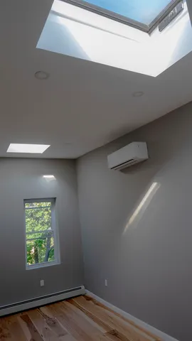 a view of empty room