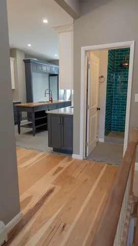 a room with furniture and window