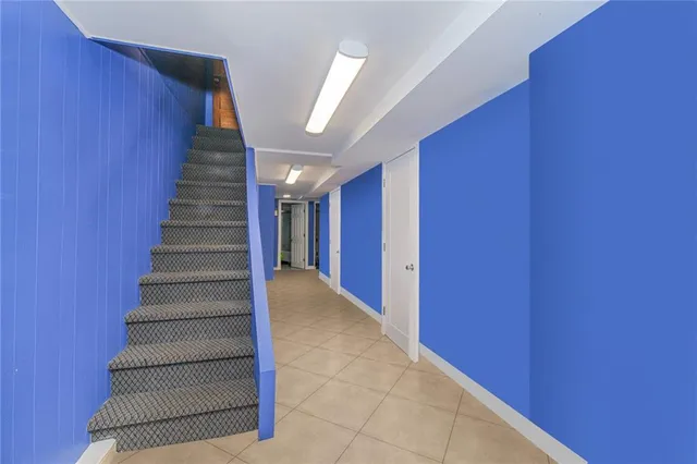 a view of entryway with stairs