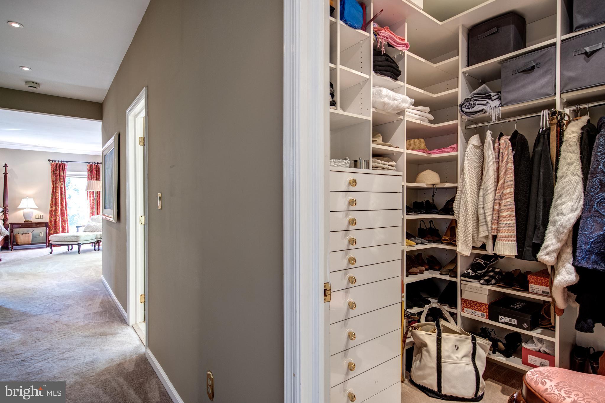 242 Ravenscliff Road Wayne, PA 19087 - Photo 24 of 49 a view of walk in closet with clothes and shoes