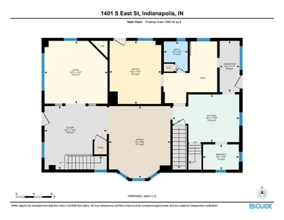 $355,000 | 1401 South East Street, Indianapolis, IN 46225