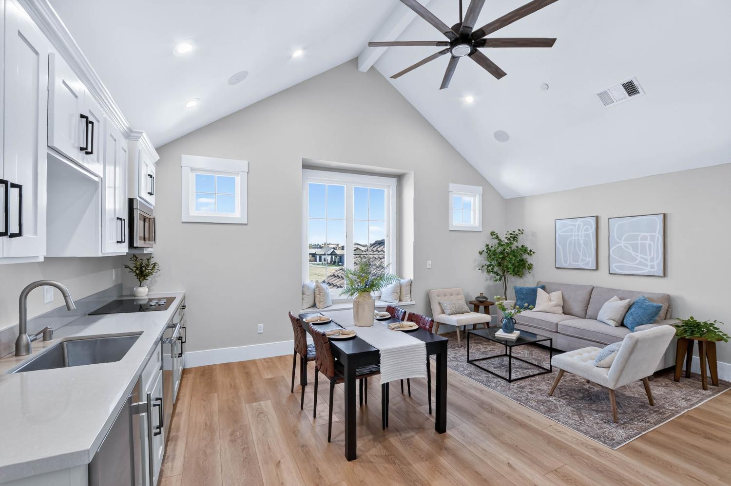 5709 Thomson Loop Davis, CA 95616 - Photo 45 of 46 Open living, dining and kitchen in ADU