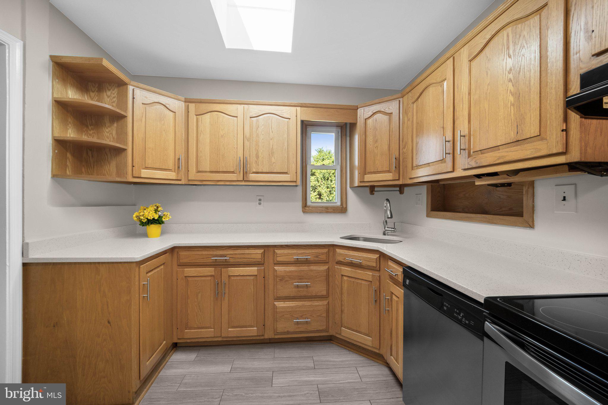 8412 Farrell Drive Chevy Chase, MD 20815 - Photo 13 of 45 Kitchen with Skylight