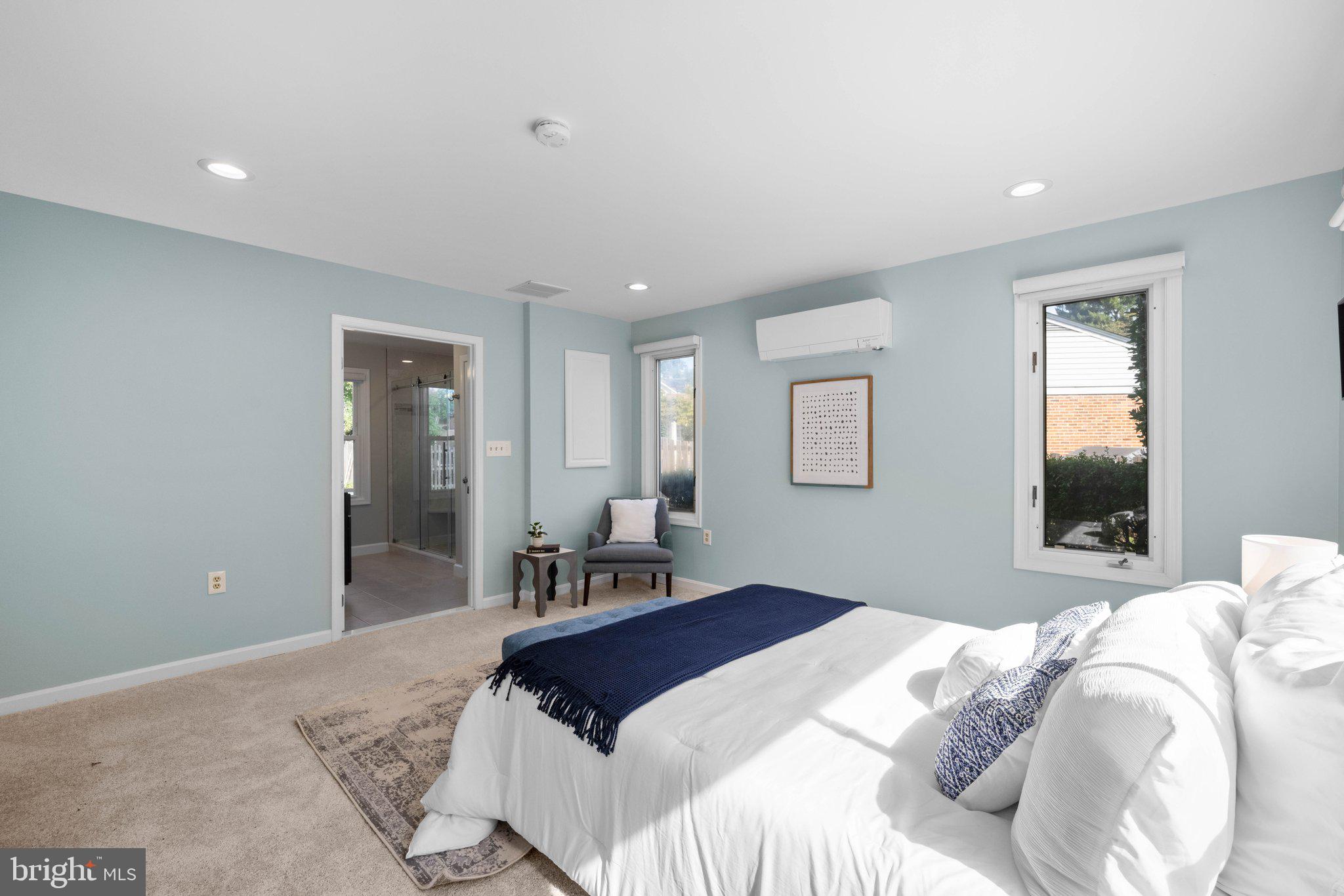 8412 Farrell Drive Chevy Chase, MD 20815 - Photo 20 of 45 Primary Suite with Mini-Split System