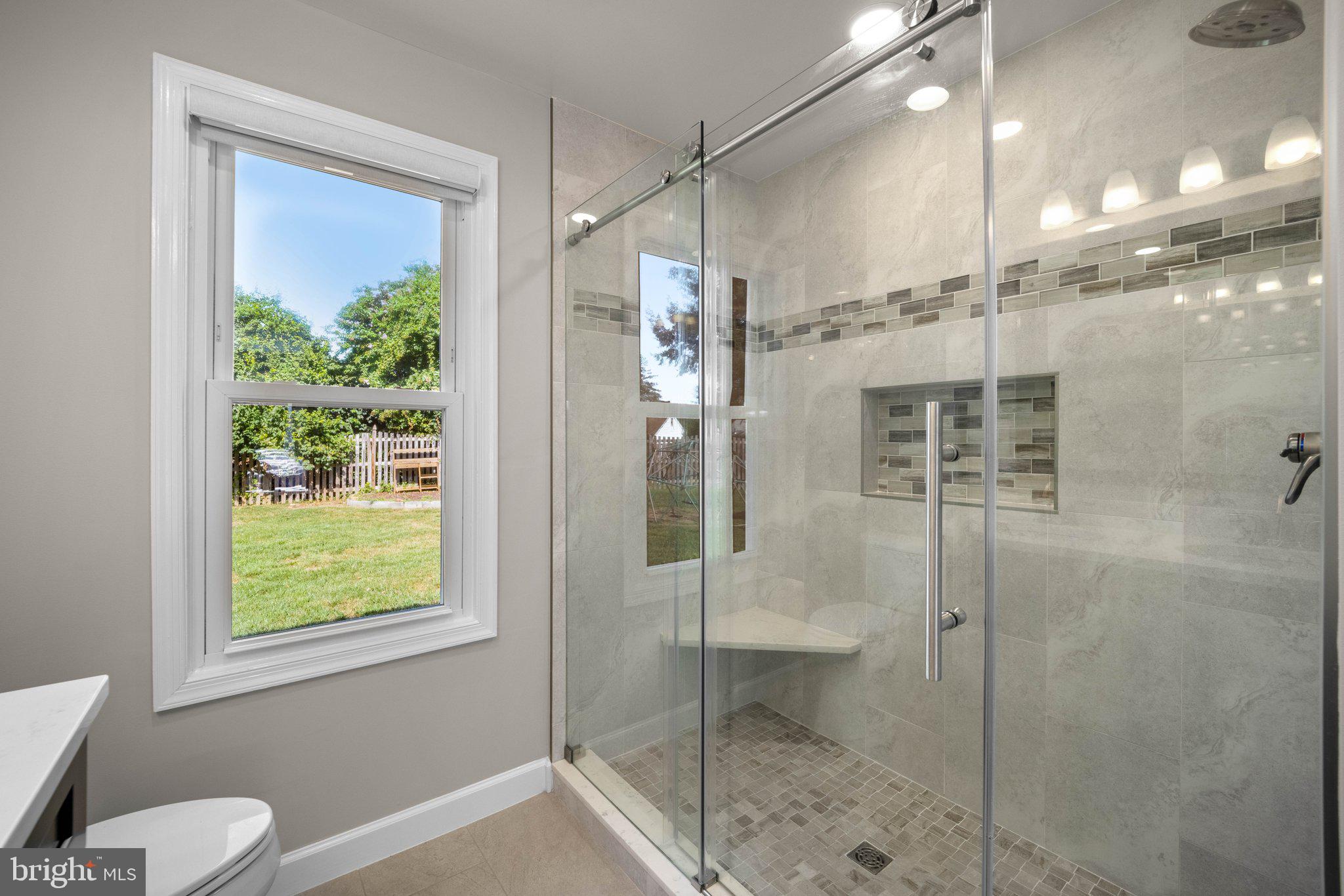 8412 Farrell Drive Chevy Chase, MD 20815 - Photo 24 of 45 En Suite Walk-in beautiful walk in Shower