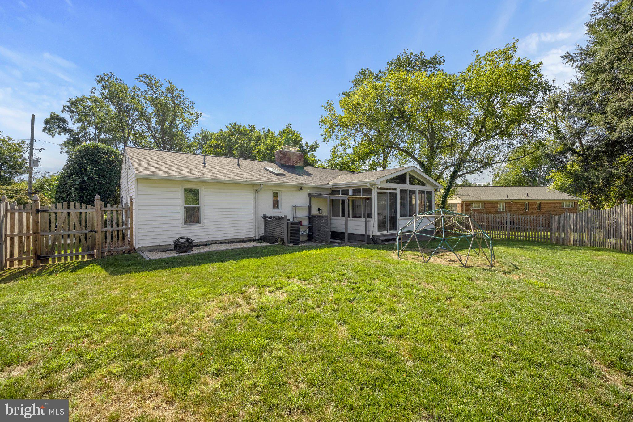 8412 Farrell Drive Chevy Chase, MD 20815 - Photo 42 of 45 Level & Fully Fenced Backyard!